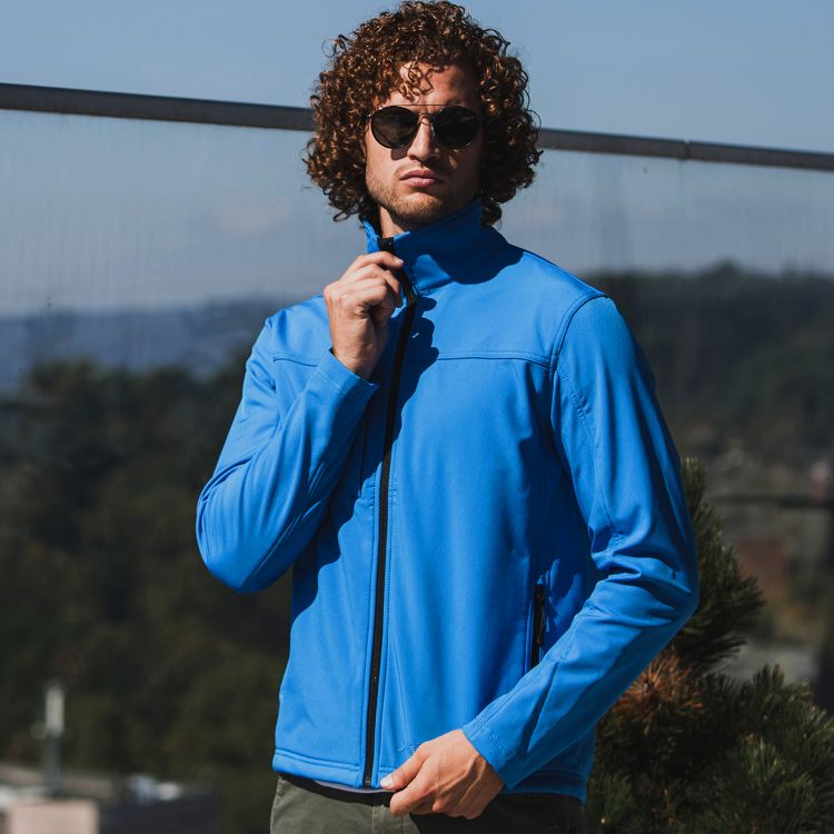 Slika Moška klasična softshell jakna em601 Slika Moška klasična softshell jakna em601