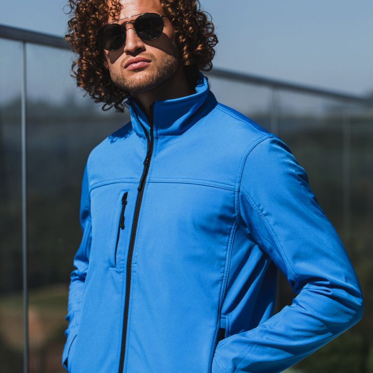 Slika Moška klasična softshell jakna em601 Slika Moška klasična softshell jakna em601