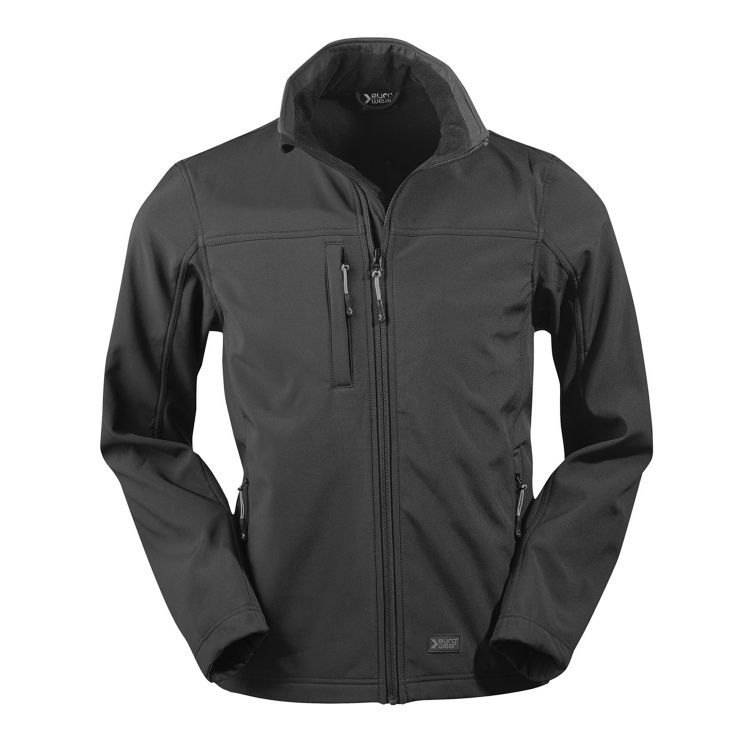 Slika Moška klasična softshell jakna em601 Slika Moška klasična softshell jakna em601