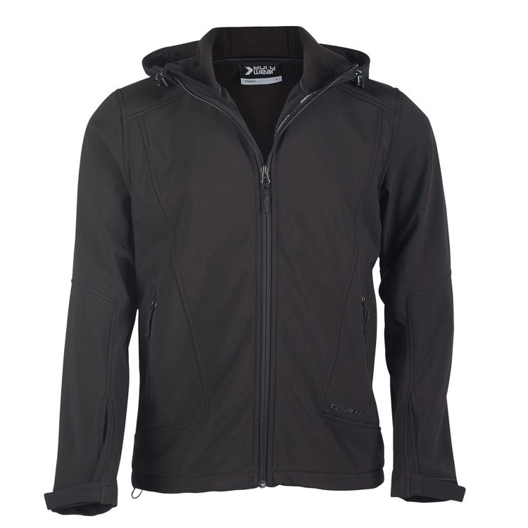 Slika Moška softshell jakna s kapuco em603