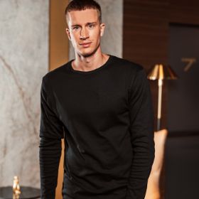 Slika Moška oprijeta majica z dolgimi rokavi em202