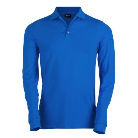 Slika Moška pique polo majica z dolgimi rokavi em210