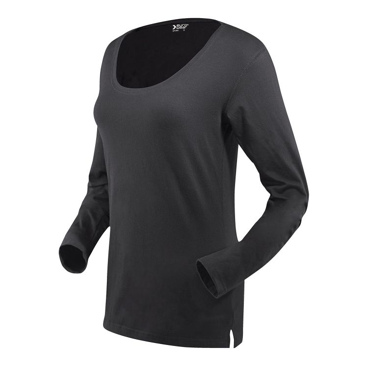 Slika Ženska oprijeta majica z dolgimi rokavi ef202