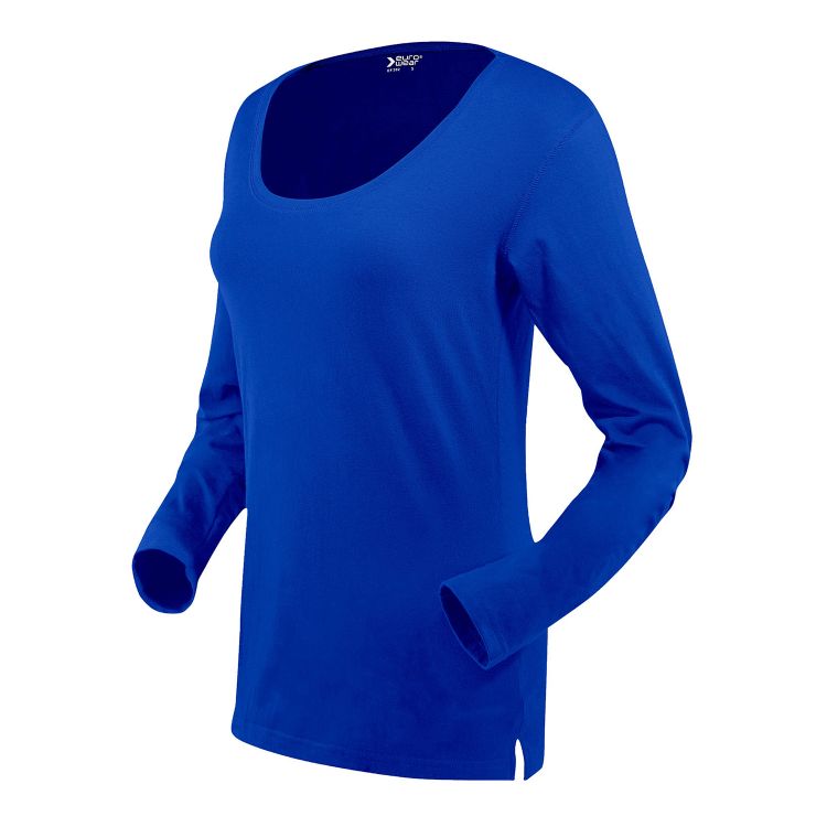 Slika Ženska oprijeta majica z dolgimi rokavi ef202