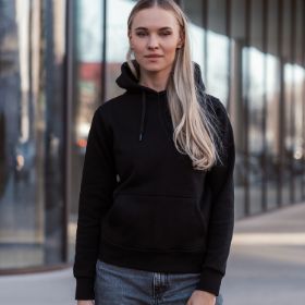 Slika Ženski modni pulover s kapuco ef515