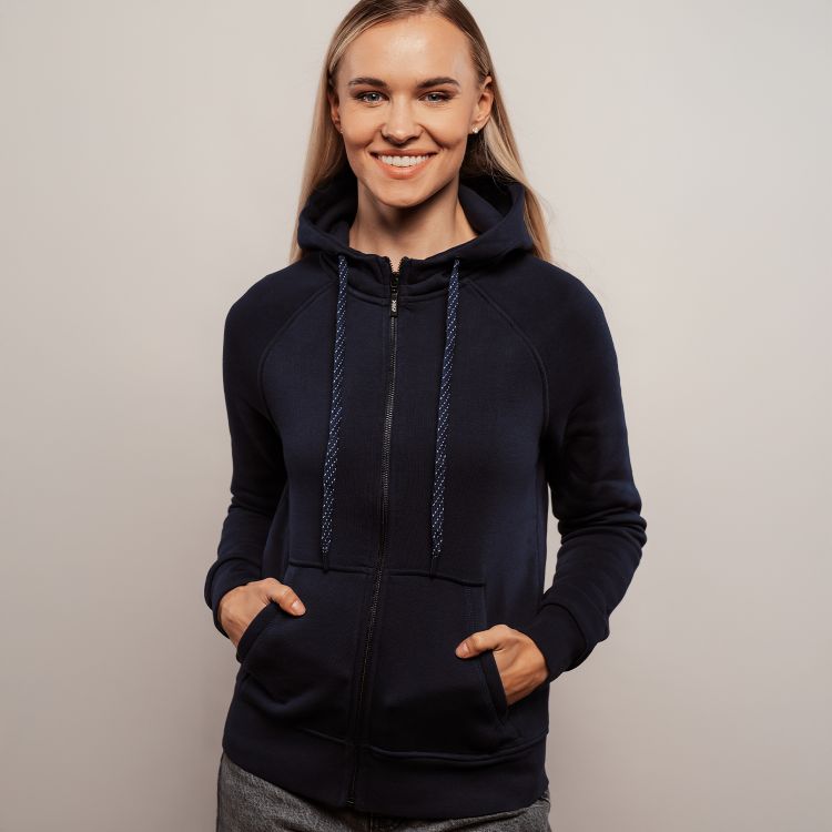 Slika Ženska modna jopa s kapuco ef510