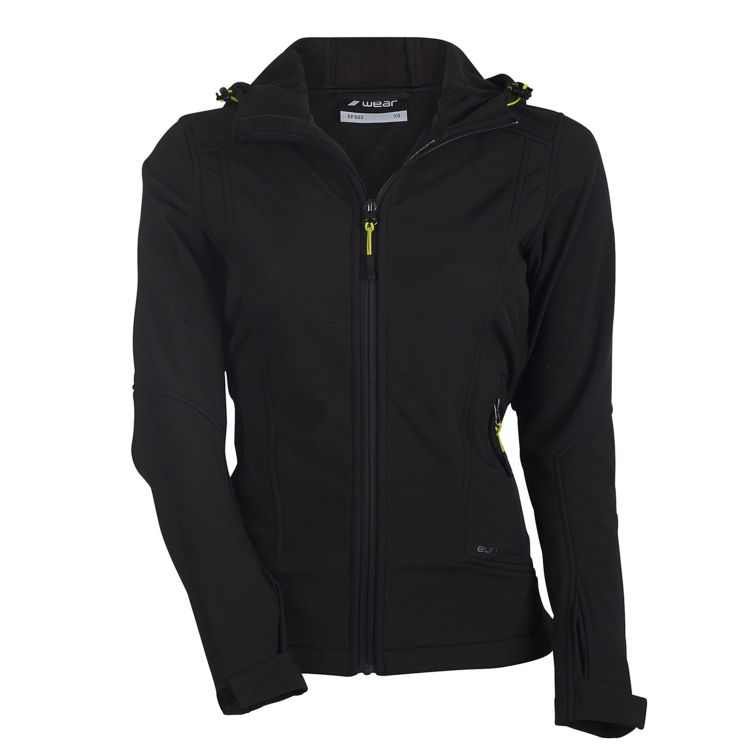 Slika Ženska softshell jakna s kapuco ef603