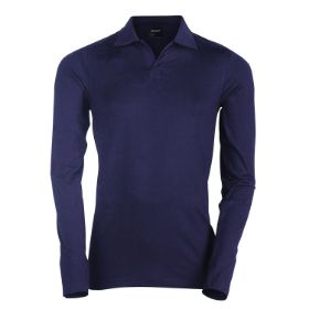 Slika Moška oprijeta polo majica z dolgimi rokavi em209