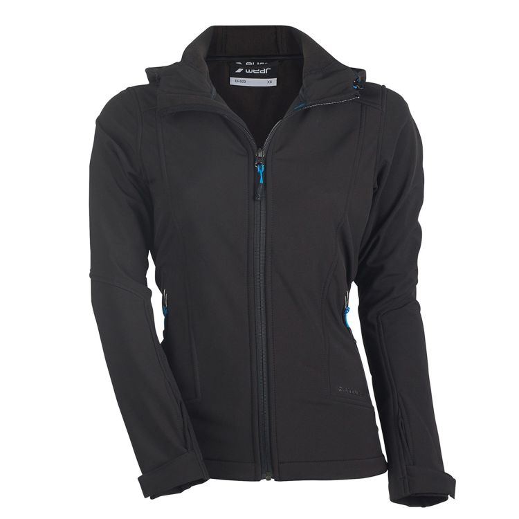 Slika Ženska softshell jakna s kapuco ef603