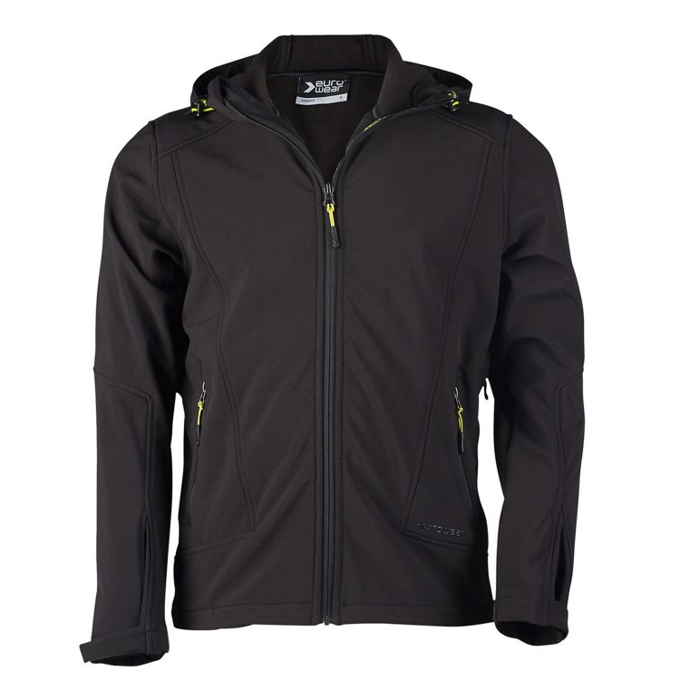 Slika Moška softshell jakna s kapuco em603