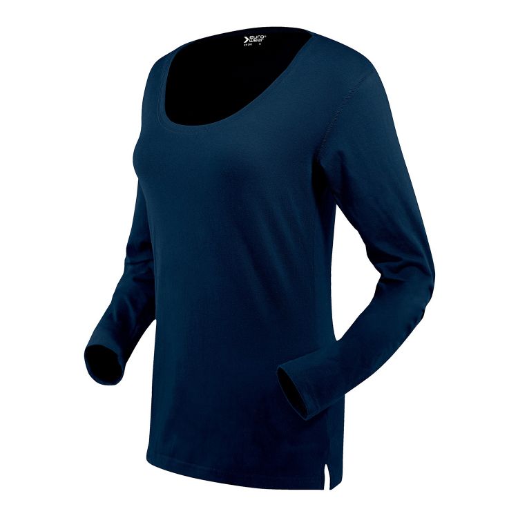 Slika Ženska oprijeta majica z dolgimi rokavi ef202