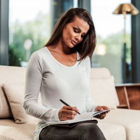 Slika Ženska oprijeta majica z dolgimi rokavi ef202