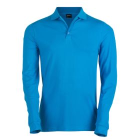 Slika Moška pique polo majica z dolgimi rokavi em210