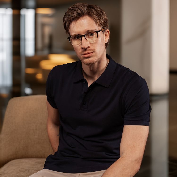 Slika Moška klasična polo majica em120