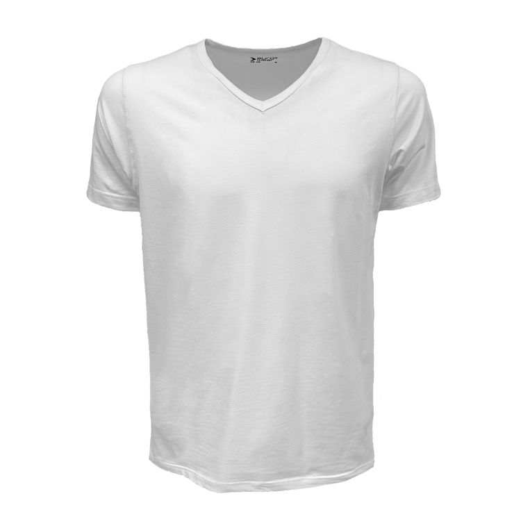 Slika Moška majica z v izrezom em108