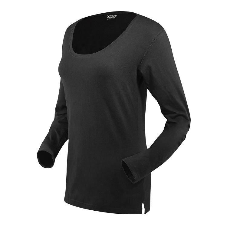 Slika Ženska oprijeta majica z dolgimi rokavi ef202