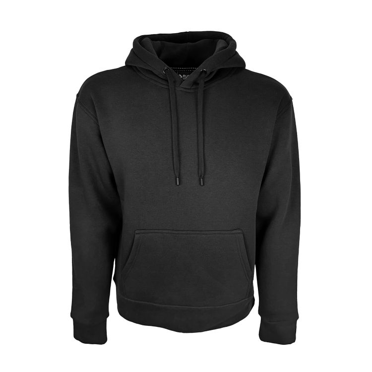 Slika Moški modni pulover s kapuco em515