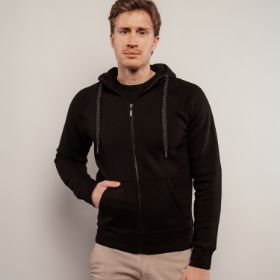 Slika Moška modna jopa s kapuco em510