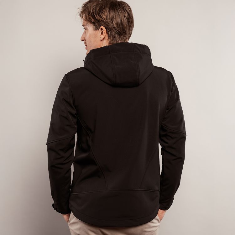 Slika Moška softshell jakna s kapuco em603 - outlet