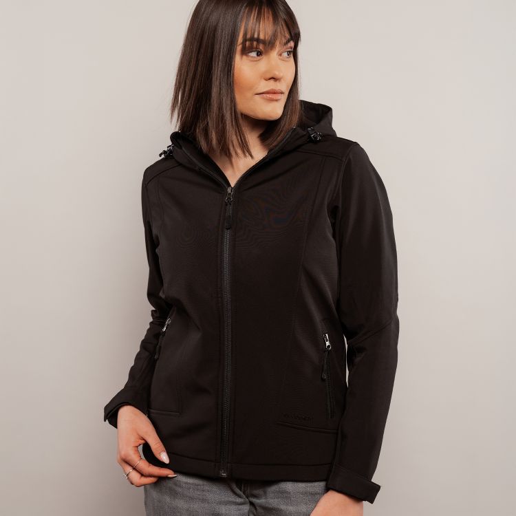 Slika Ženska softshell jakna s kapuco ef603 - outlet