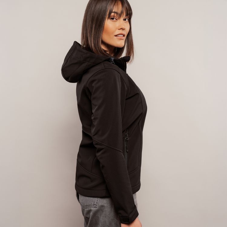 Slika Ženska softshell jakna s kapuco ef603 - outlet
